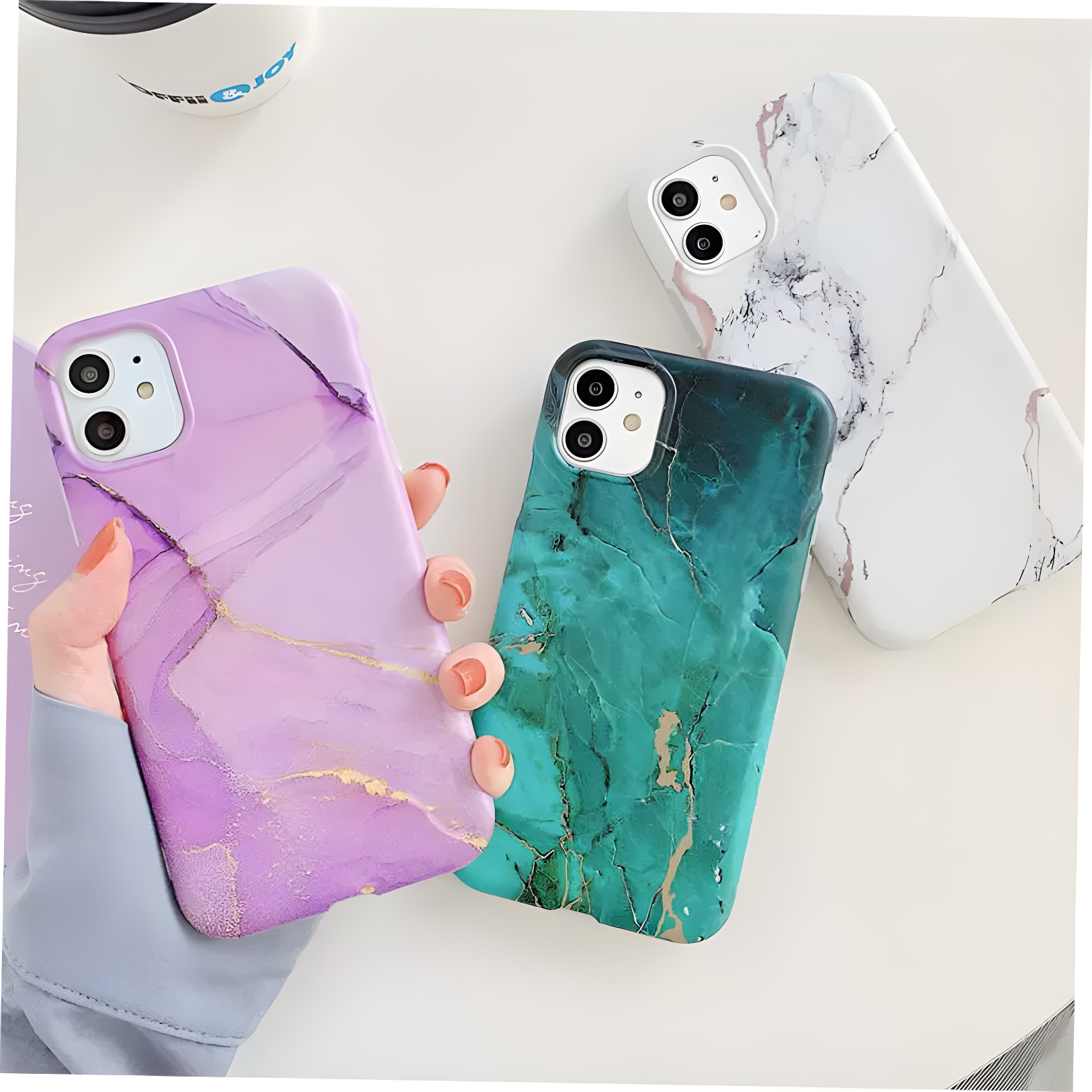 Marble Matte iPhone Cases