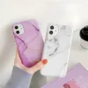 Marble Crack Matte iPhone Cases