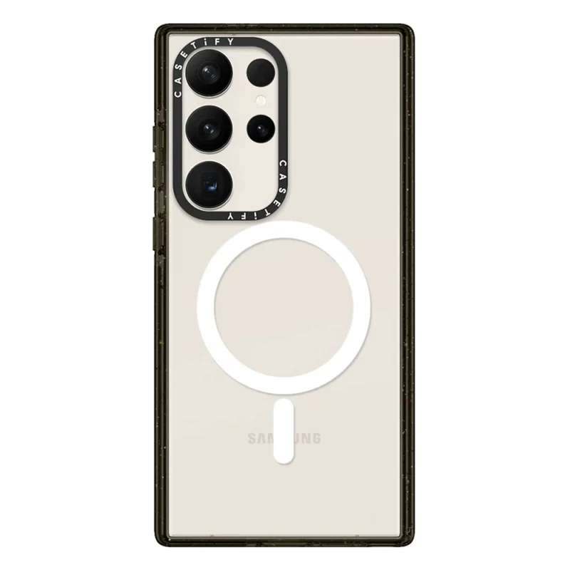 Custom Mirror Magnetic Transparent Soft Shell Samsung Cases