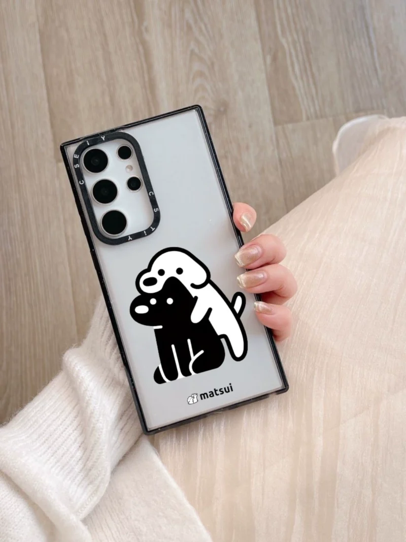 Custom Mirror Magnetic Transparent Soft Shell Samsung Cases