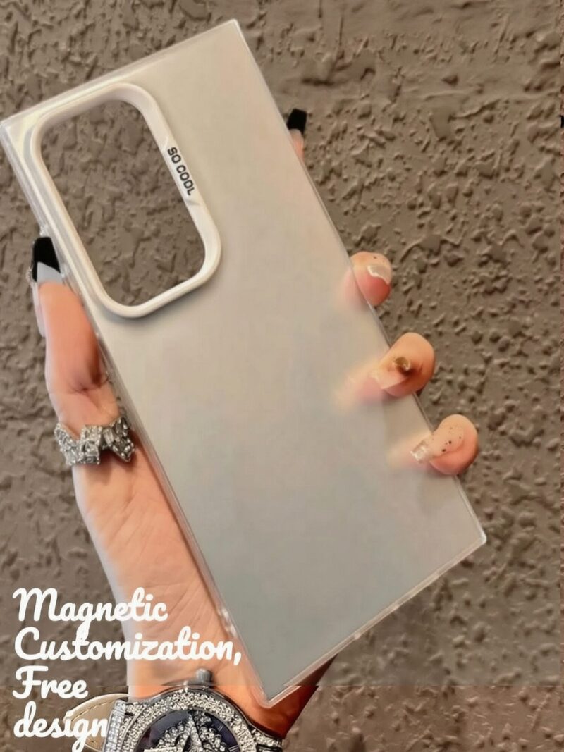Custom Magnetic Anti-Fall Cover with Stand Samsung Cases