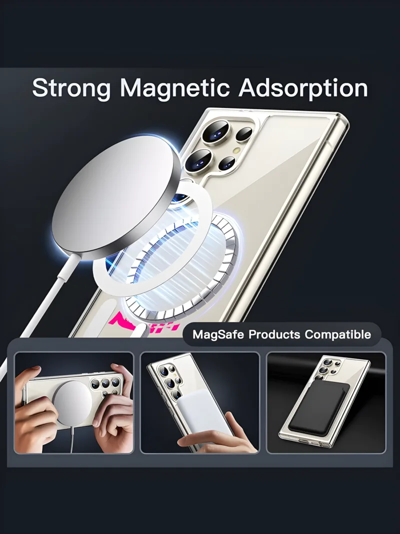Custom MagnoSnap Magsafe Clear Samsung Cases
