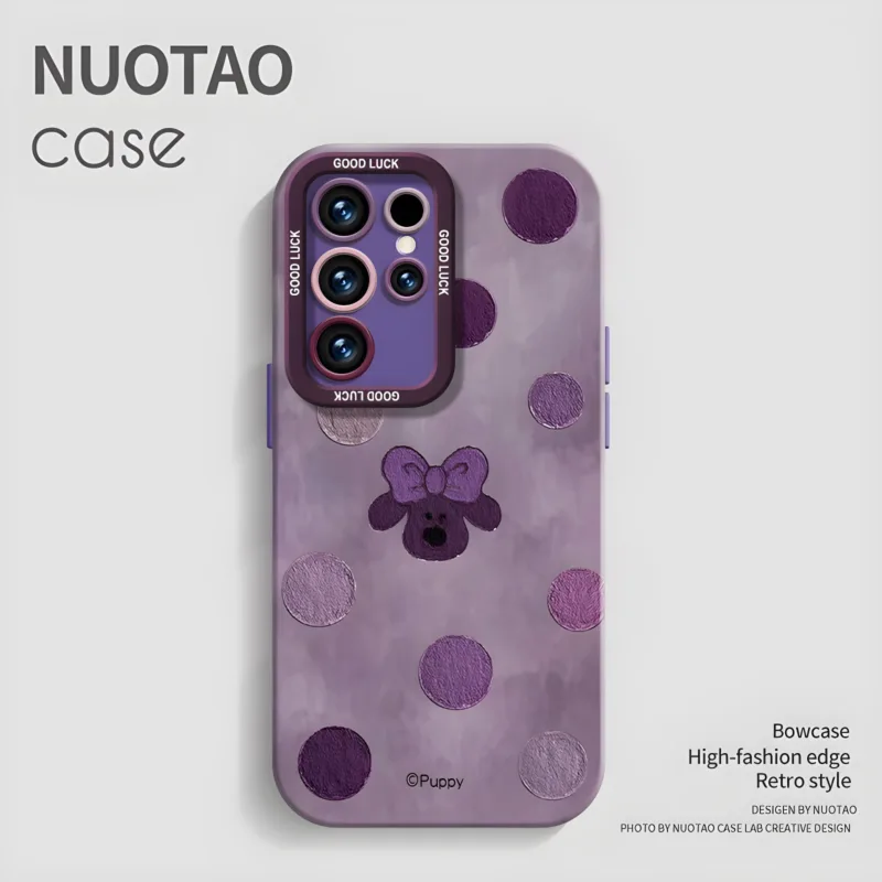 Pawdots Liquid Silicone Samsung Cases
