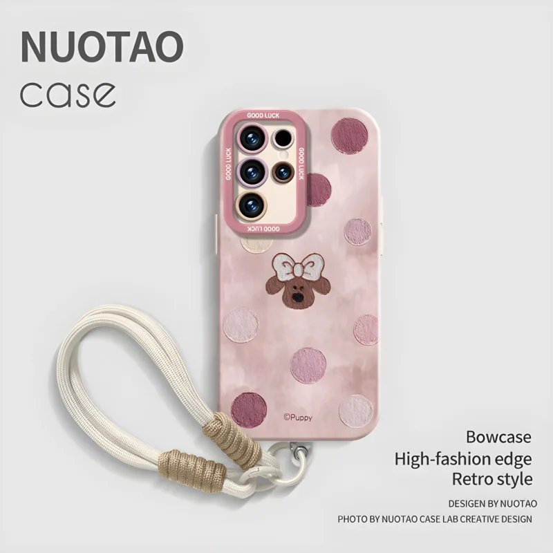 Pawdots Liquid Silicone Samsung Cases