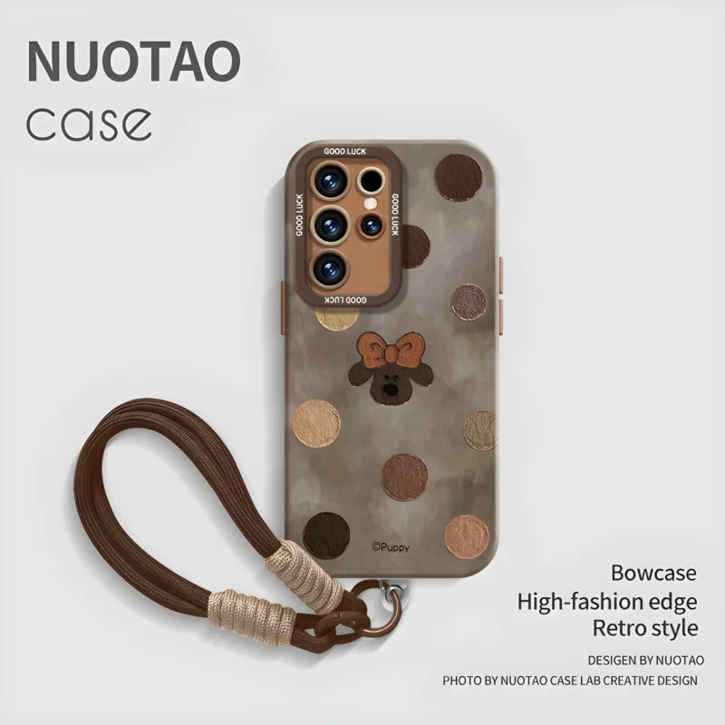 Pawdots Liquid Silicone Samsung Cases