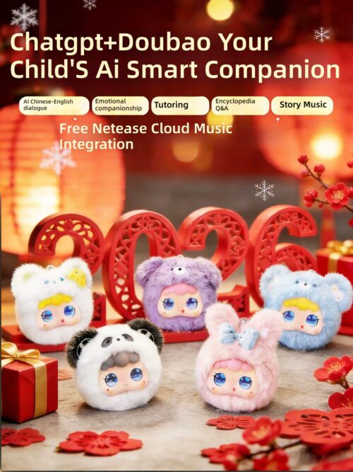 Doubao AI Companion Plush Toy Birthday Gift for Kids