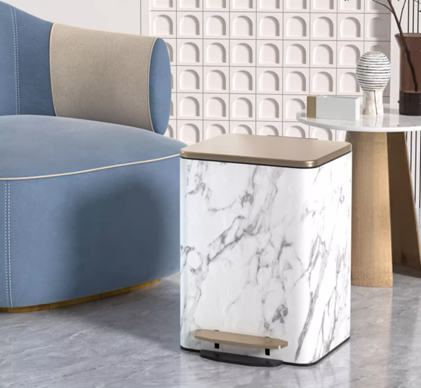 Carrara Chic Waste Bin - Image 3