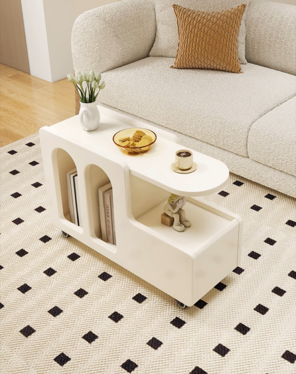 Swift Glide Mobile Coffee Table - Image 3