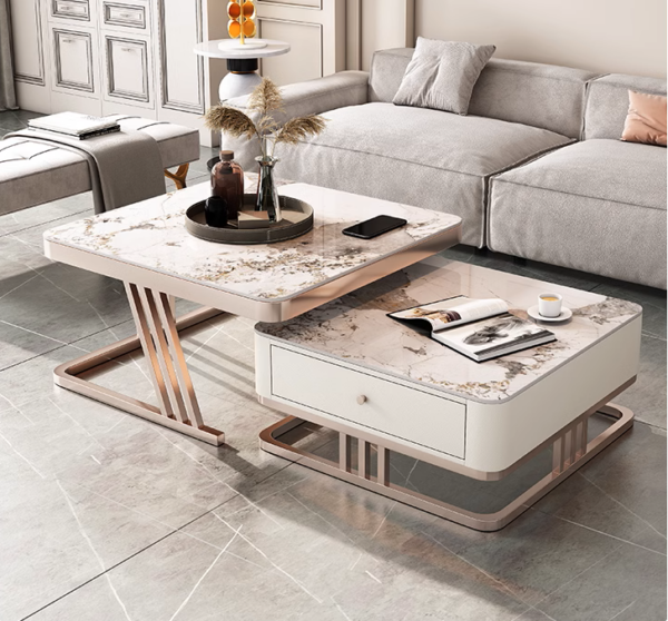 GeoLuxe Nesting Coffee Table Set - Image 5