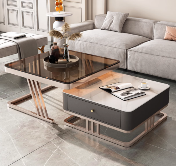 GeoLuxe Nesting Coffee Table Set - Image 7