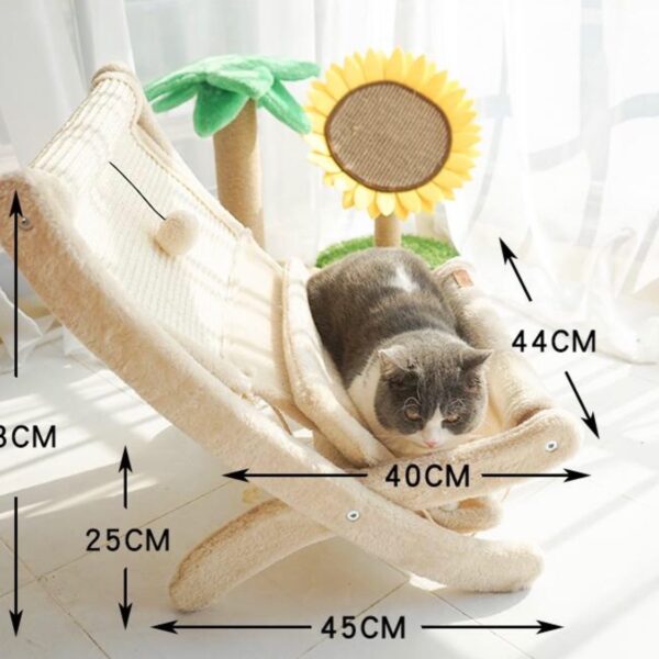 Sunny Siesta Cat Hammock - Image 12