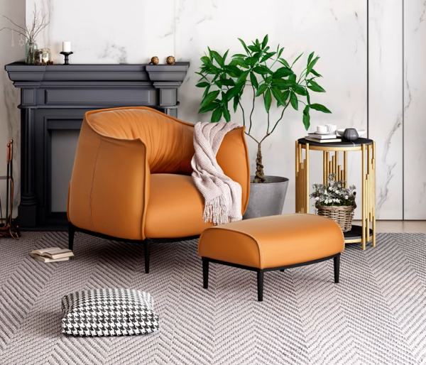 Sienna Sway Armchair and Ottoman Set - Image 3