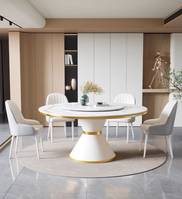 Lunaire Elegance Dining Set - Image 3