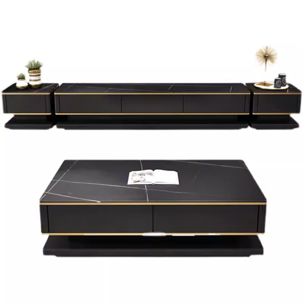 Visionnaire Noir TV unit set - Image 9