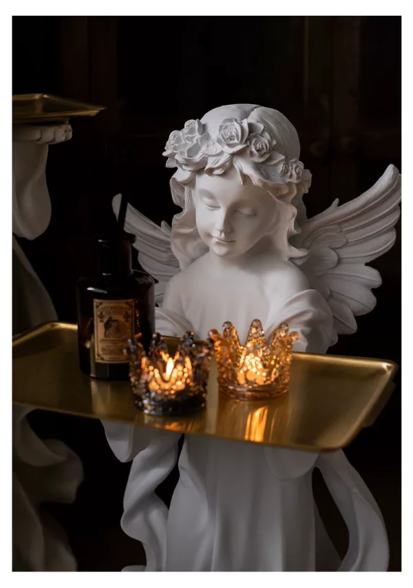 Celestial Serenity Angel Sculpture - Image 13