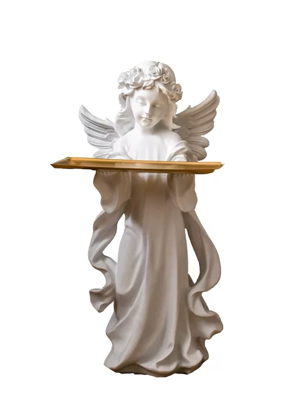 Celestial Serenity Angel Sculpture - Image 7