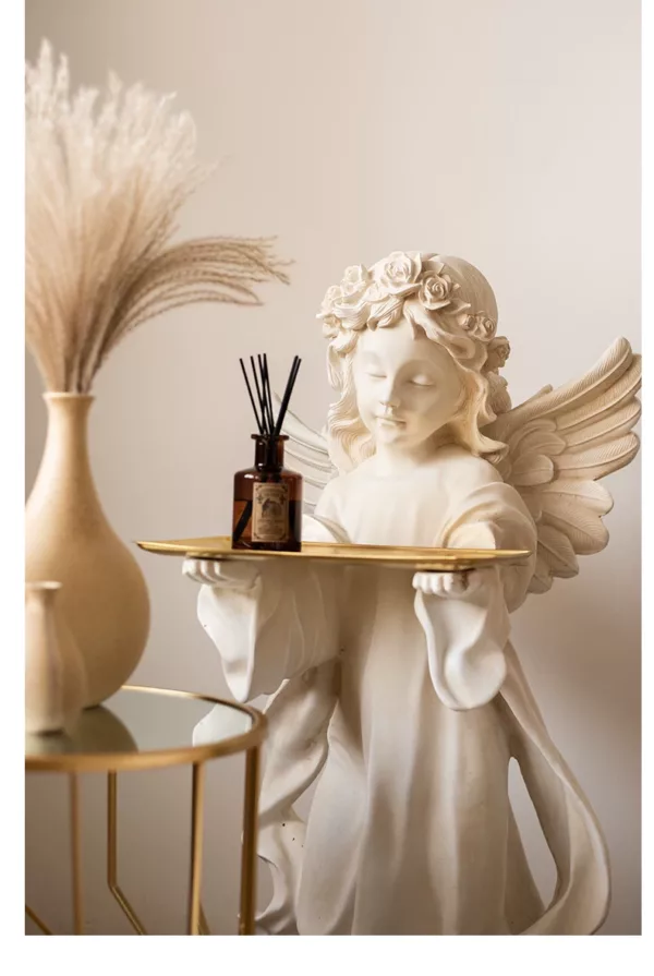 Celestial Serenity Angel Sculpture - Image 17