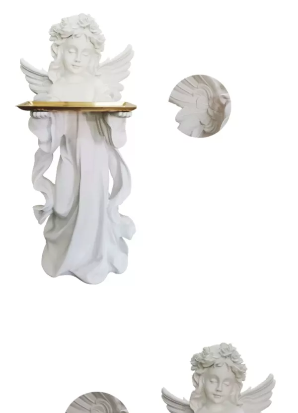 Celestial Serenity Angel Sculpture - Image 9