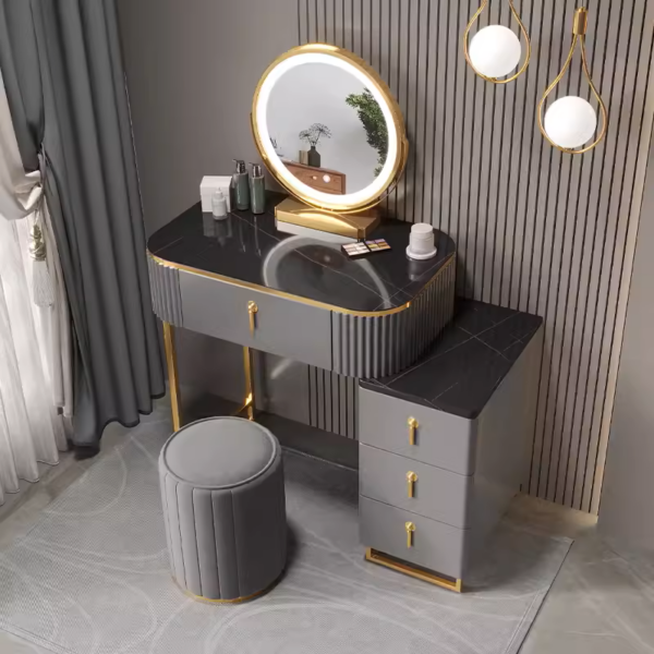 Noir Elegance Vanity Set