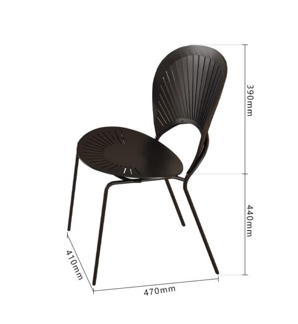 Silhouette Noir Dining Chair - Image 2