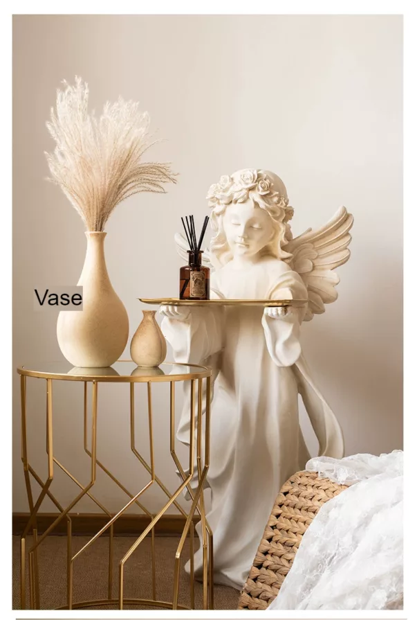 Celestial Serenity Angel Sculpture - Image 15