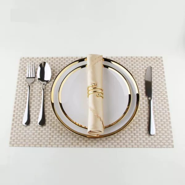 Aureate Elegance Dinner Plate - Image 5