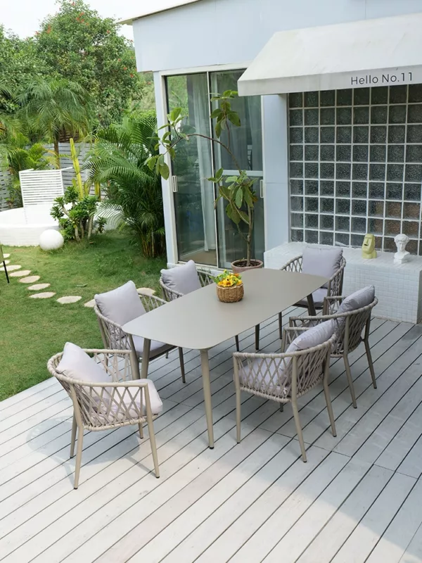 Verona Outdoor Dining Table - Image 3