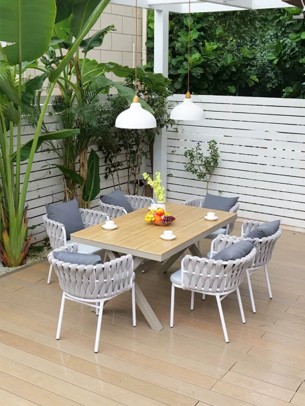 Verona Outdoor Dining Table - Image 4