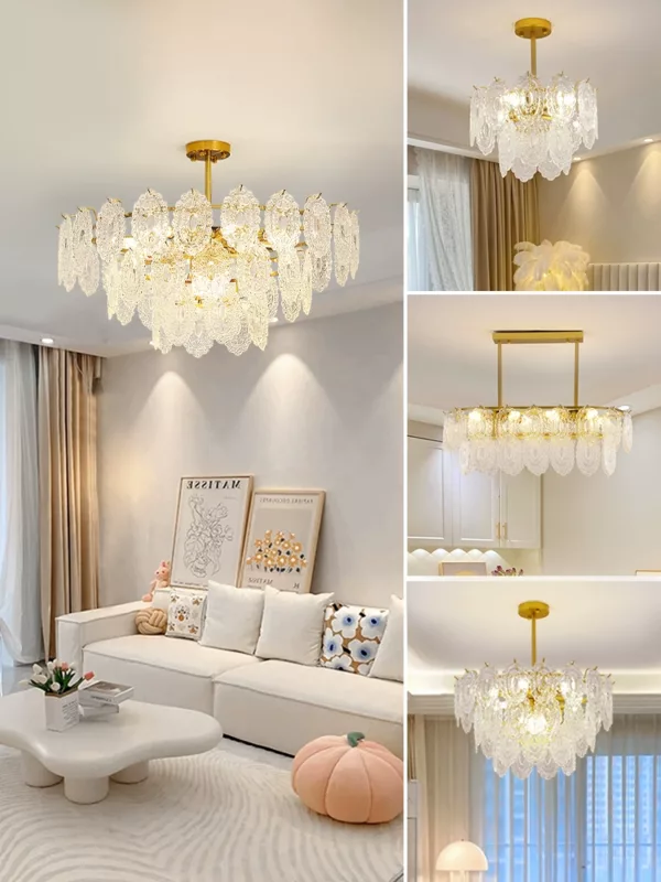 Parisian Elegance Crystal Chandelier - Image 2