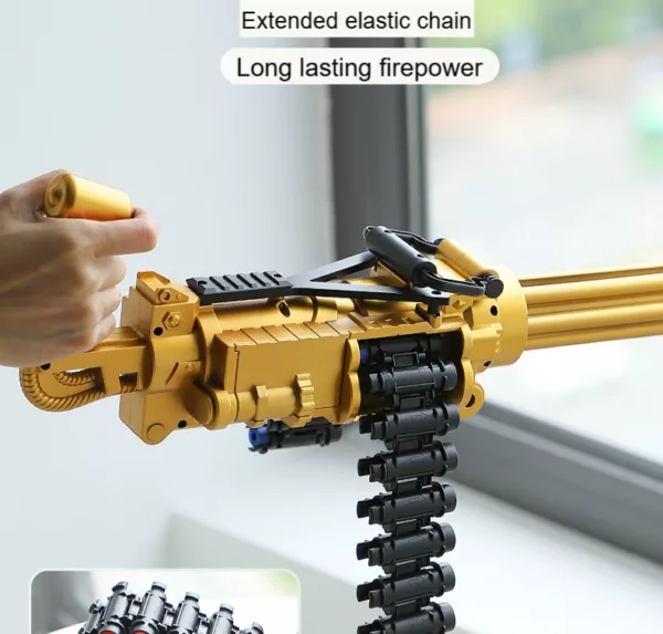 Golden Commando Gatling Blaster - Image 7