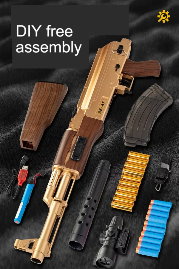 AK-47 Assault Rifle Toy Replica - Image 11