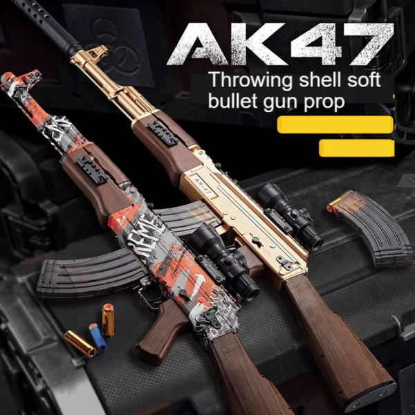 AK-47 Assault Rifle Toy Replica