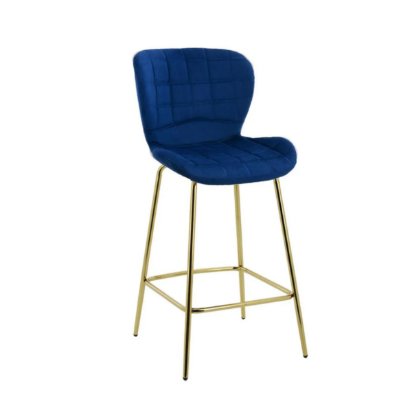 Azure Elegance Bar Chair - Image 3