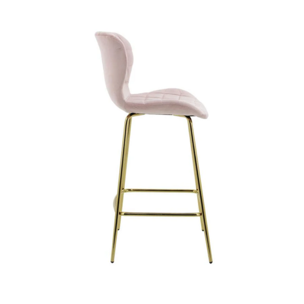 Blush Elegance Bar Chair - Image 3