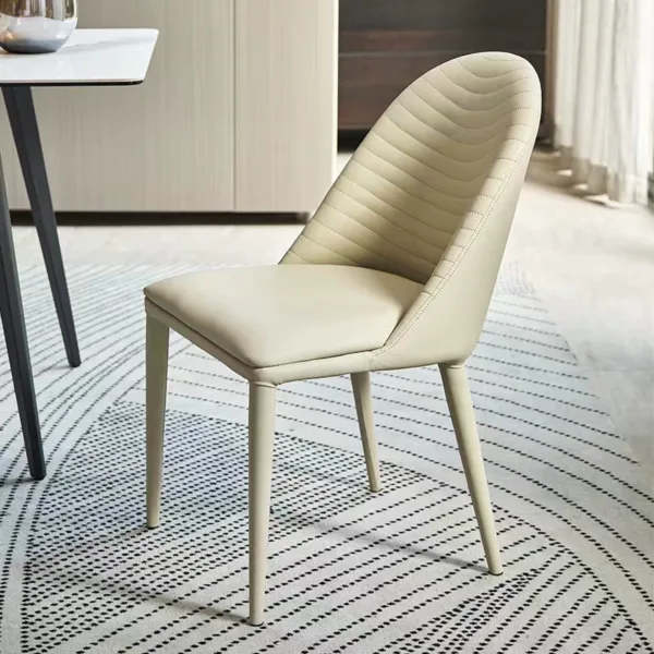 Serene Wave Dining Chair - Image 4