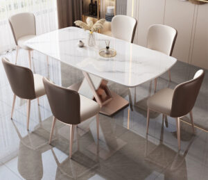 The Marquina Elegance Dining Table