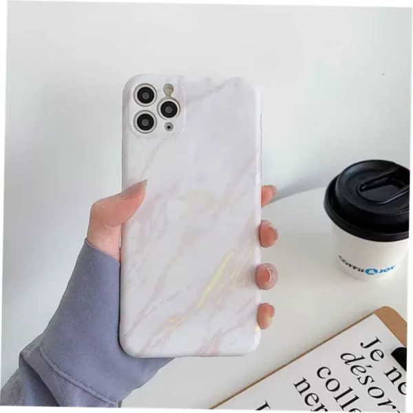 Marble Crack Matte iPhone Cases - Image 25