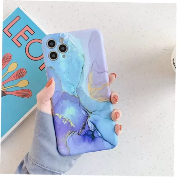Marble Crack Matte iPhone Cases - Image 29