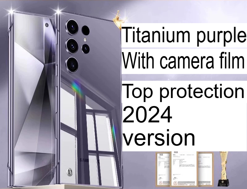 Crystal Transparent Frameless Luxury Shockproof Samsung Cases - Image 8