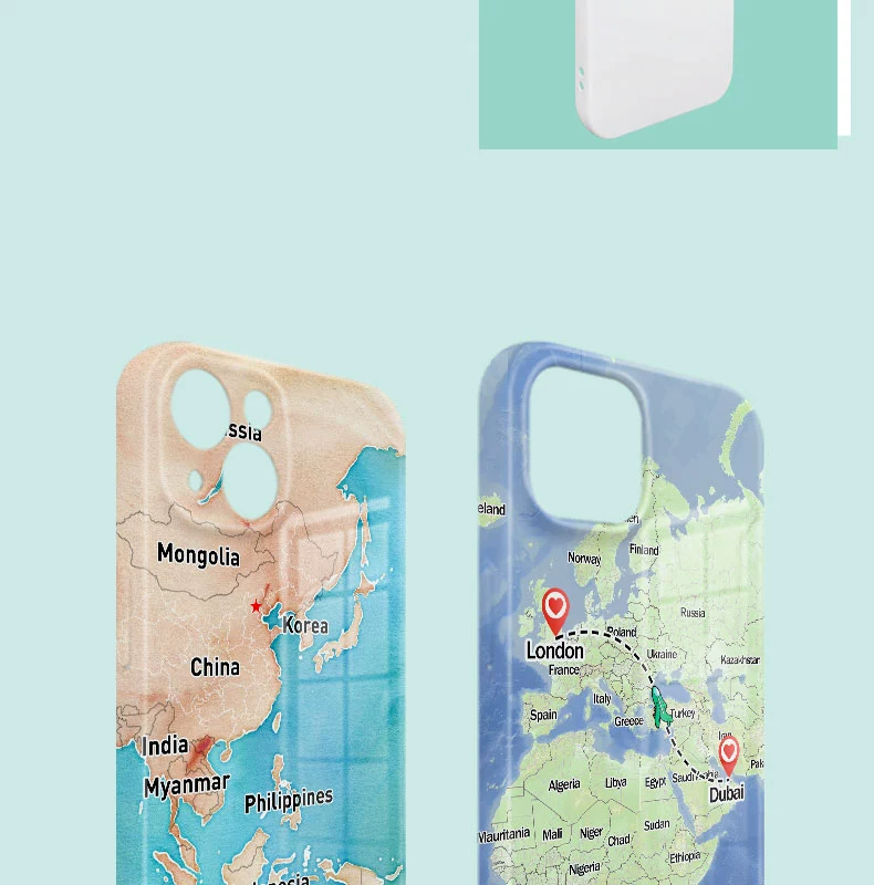 Custom GeoBond Map Love Cases - Image 8