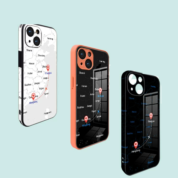 Custom GeoBond Map Love Cases - Image 3