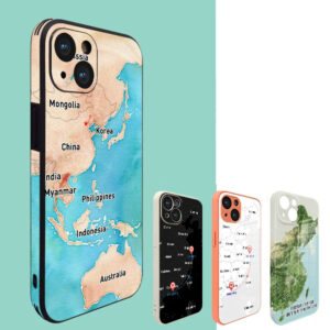 Custom GeoBond Map Love Cases