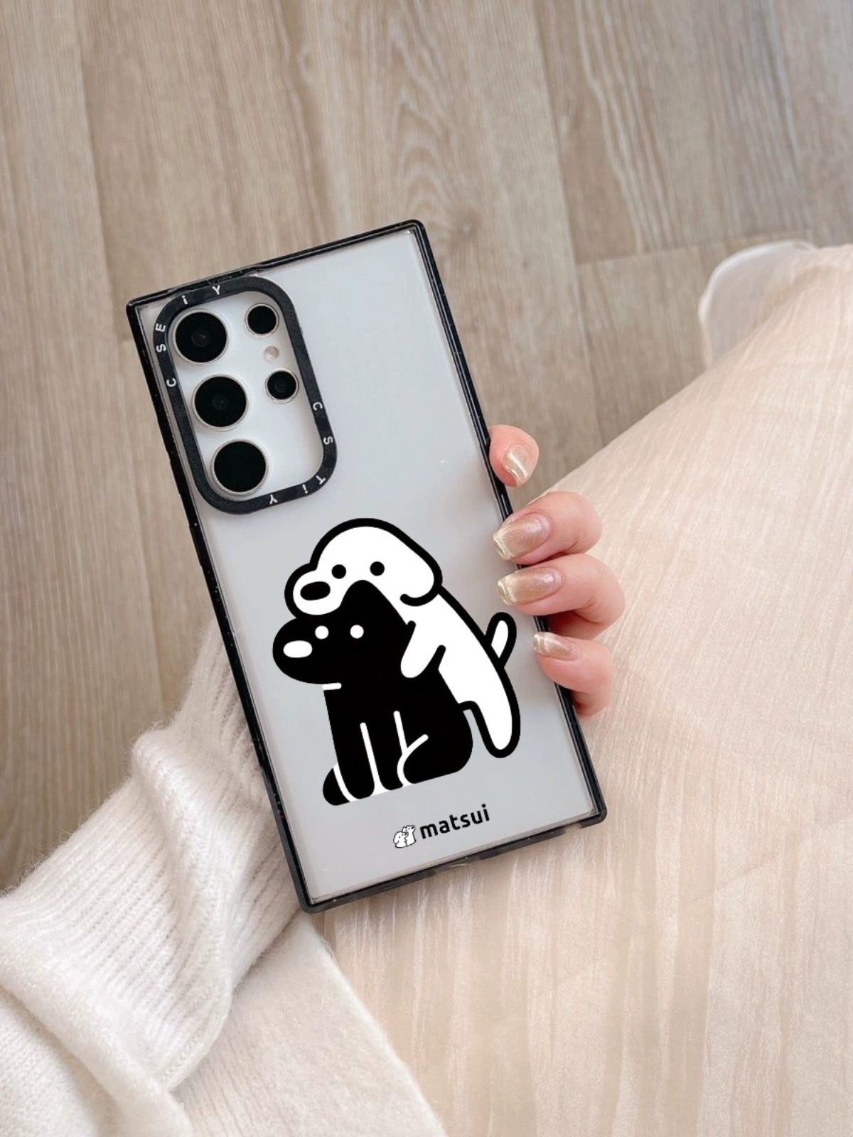 Custom Mirror Magnetic Transparent Soft Shell Samsung Cases - Image 2