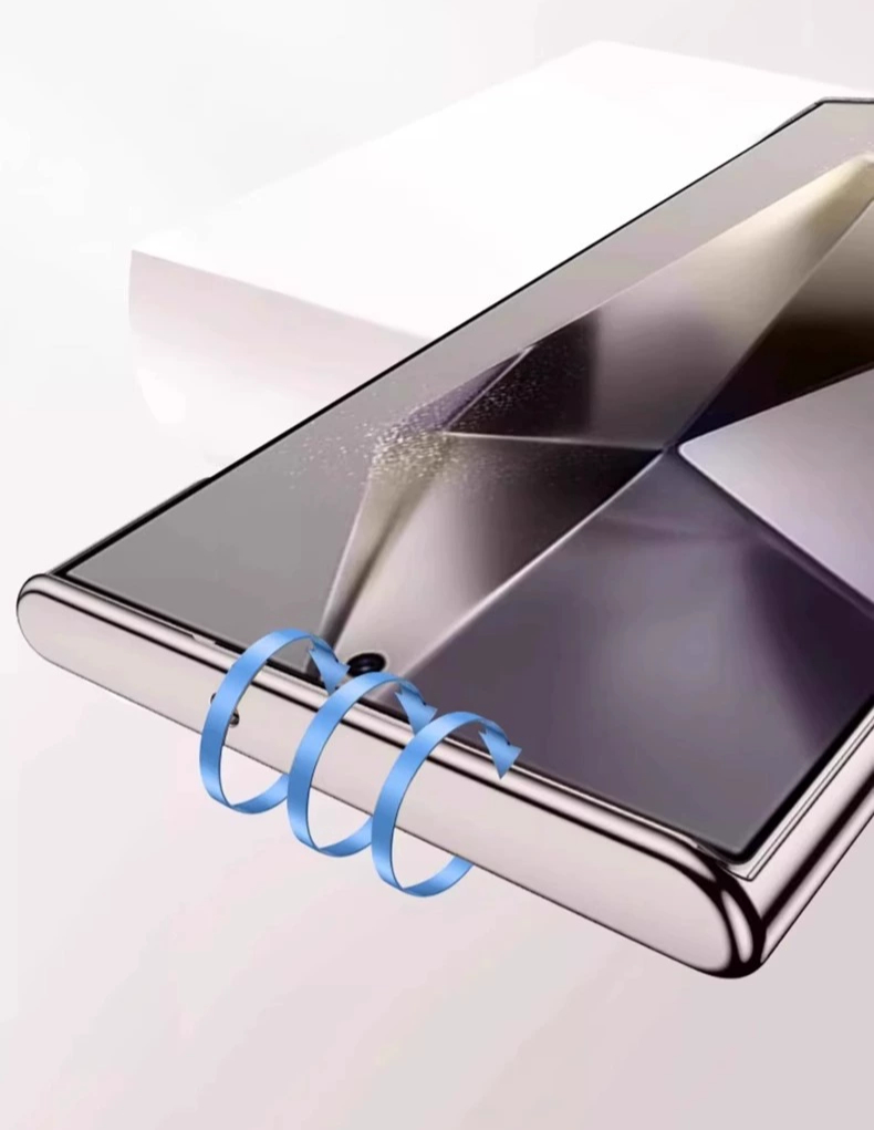 Crystal Transparent Frameless Luxury Shockproof Samsung Cases - Image 3