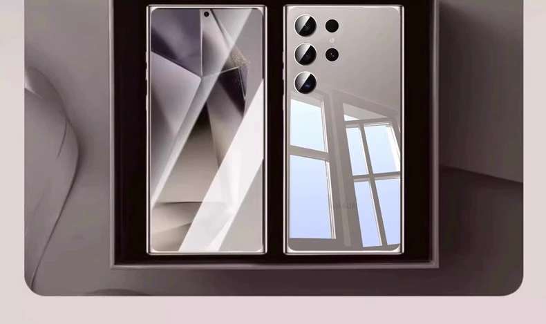 Crystal Transparent Frameless Luxury Shockproof Samsung Cases - Image 2