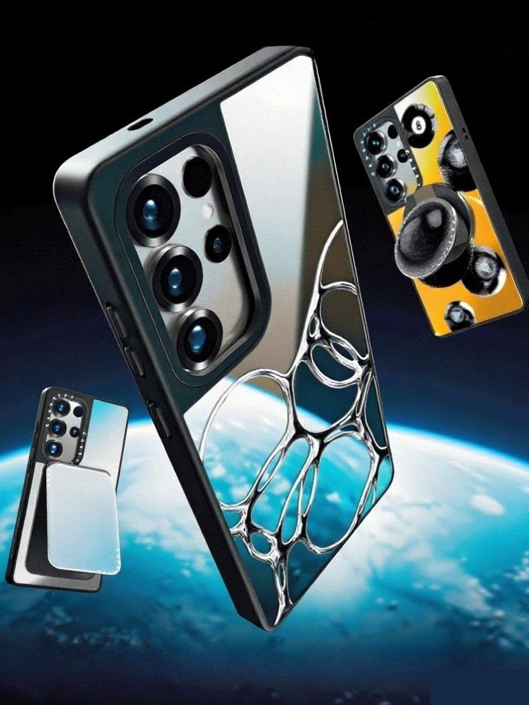 Custom ReflectaSnap MagSafe Custom Mirror Samsung Cases