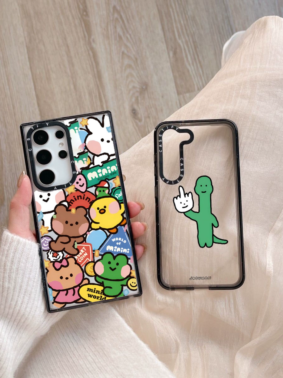 Custom Mirror Magnetic Transparent Soft Shell Samsung Cases - Image 3