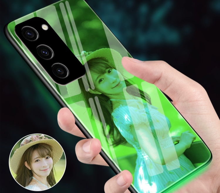 Custom LumiSnap Glow Glass Samsung Cases