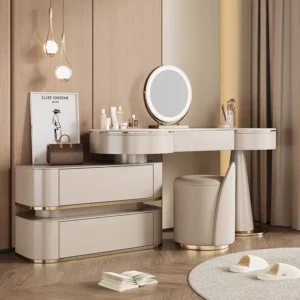 The Luxe Elegance Luxury LED Vanity Set