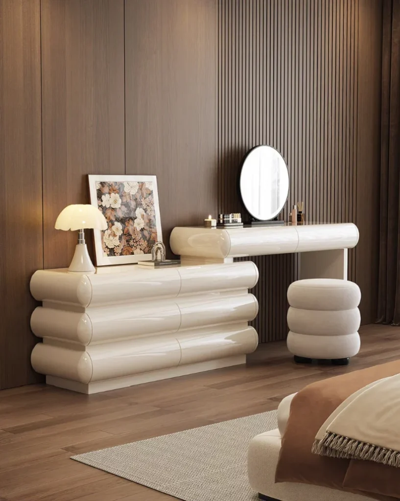 modern led vanity set
